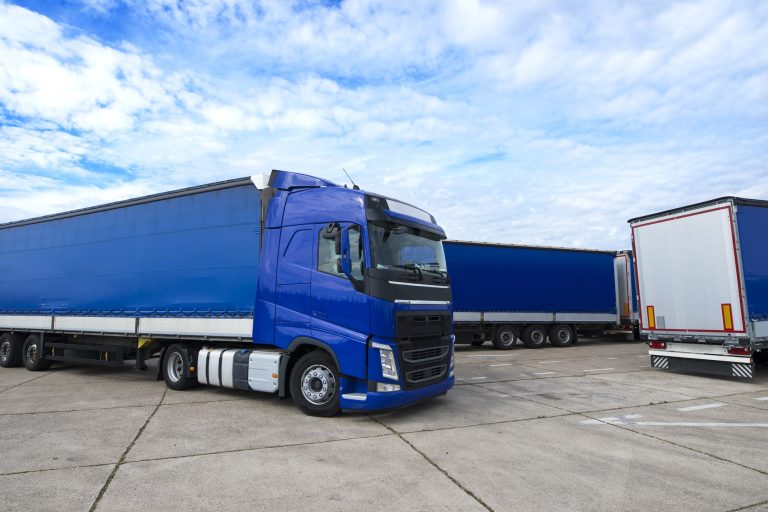 truck-vehicle-with-trailers-background
